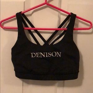 Denison University Lululemon sports bra